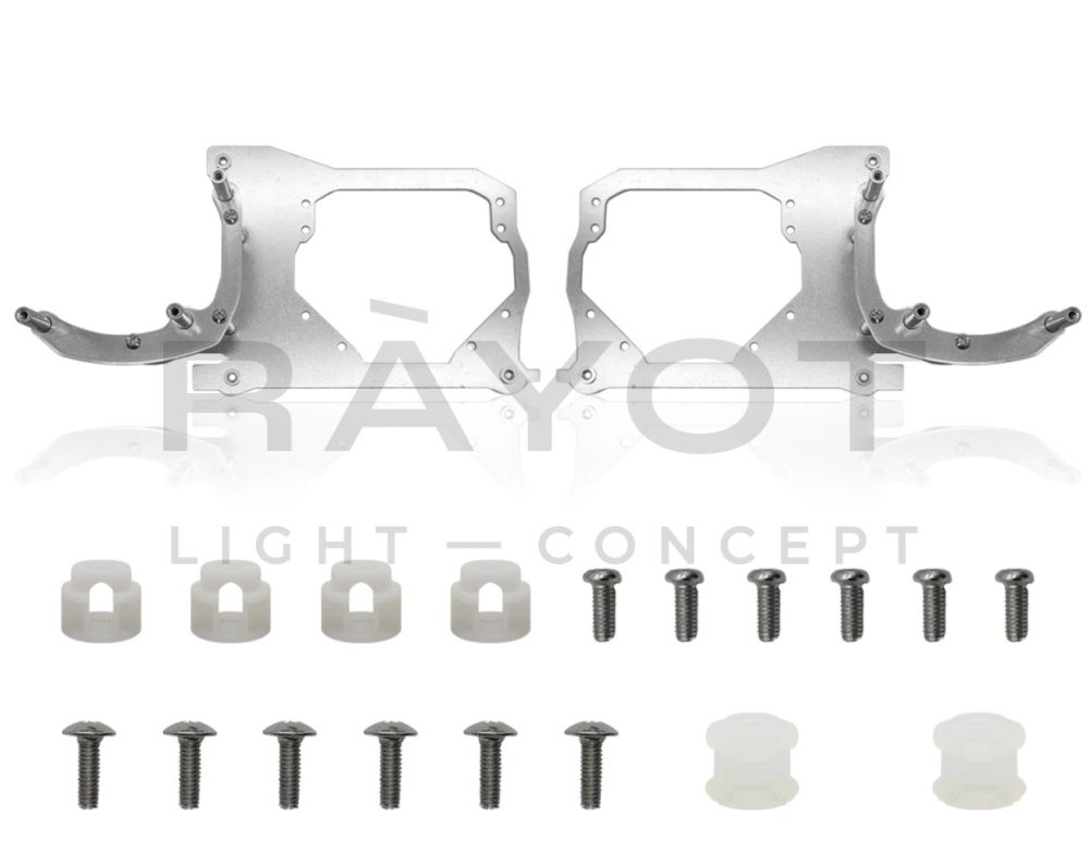 Переходные рамки для BMW X1 E84 (2010-2014) для установки 2х линз в 1 фару