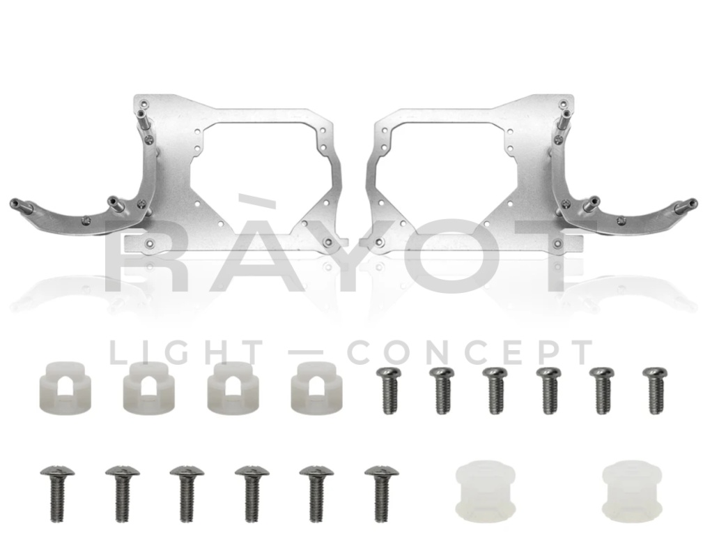 Переходные рамки для BMW X1 E84 (2010-2014) для установки 2х линз в 1 фару