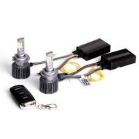 Светодиодные лампы MTF Light DIGITAL LIGHTING, H7/H18, 3000–7000K, 4500 лм, 55 Вт, управление со смартфона и пульта, комплект 2 шт. Светодиодные лампы MTF Light DIGITAL LIGHTING, H7/H18, 3000–7000K, 4500 лм, 55 Вт, управление со смартфона и пульта, комплект 2 шт.