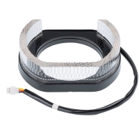 Ангельские глазки на линзу 3,0" белый+жёлтый, форма U