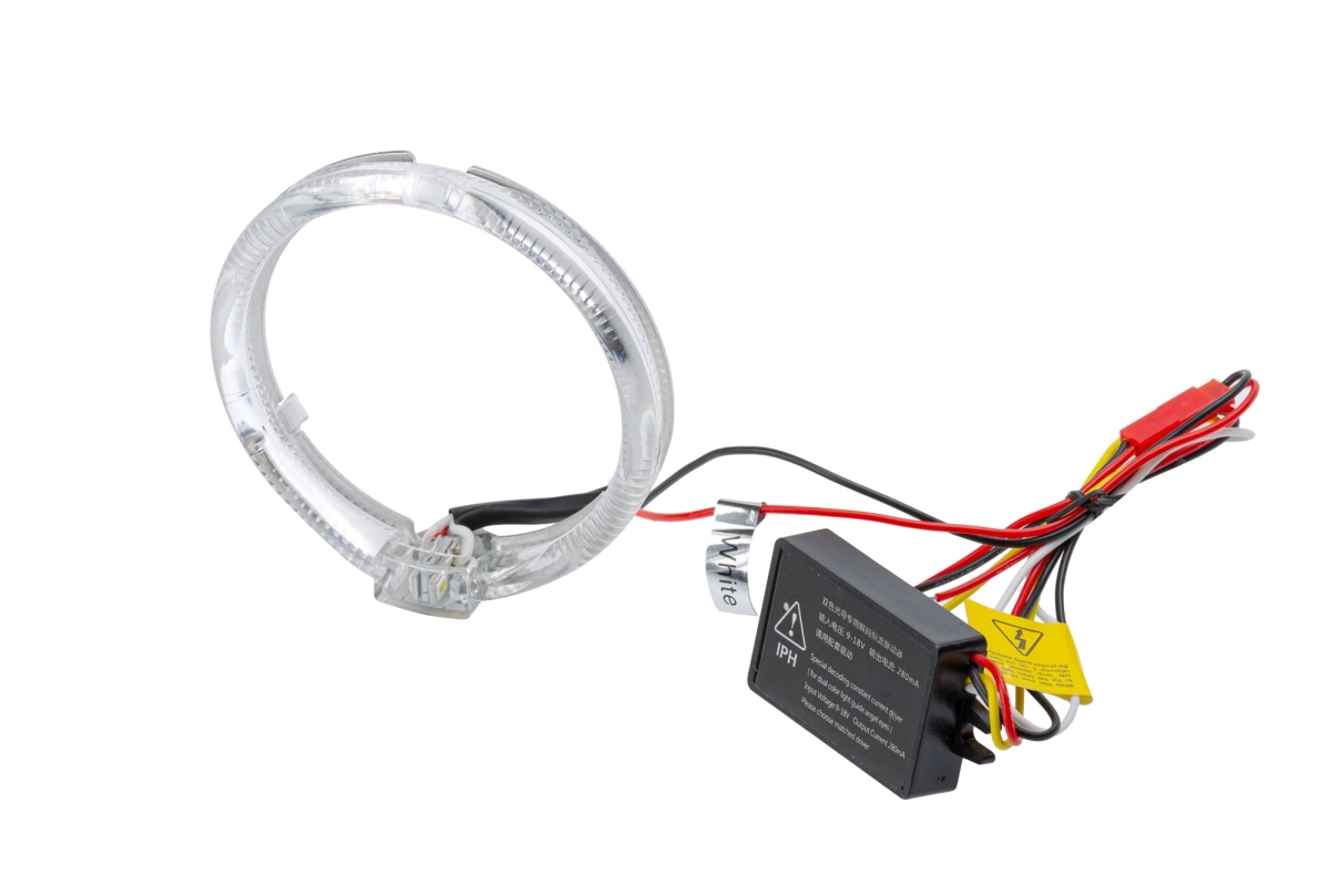 Ангельские глазки CREE 90мм с поворотником