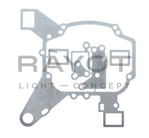 486. Переходные рамки Nissan Note II 2016-2020 Led под линзы с креплением Hella 3R/5R