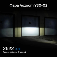 Светодиодные би-линзы Y03-02, универсальные, 12V, 55W/65W, 5500K, ~2600/3600 лм