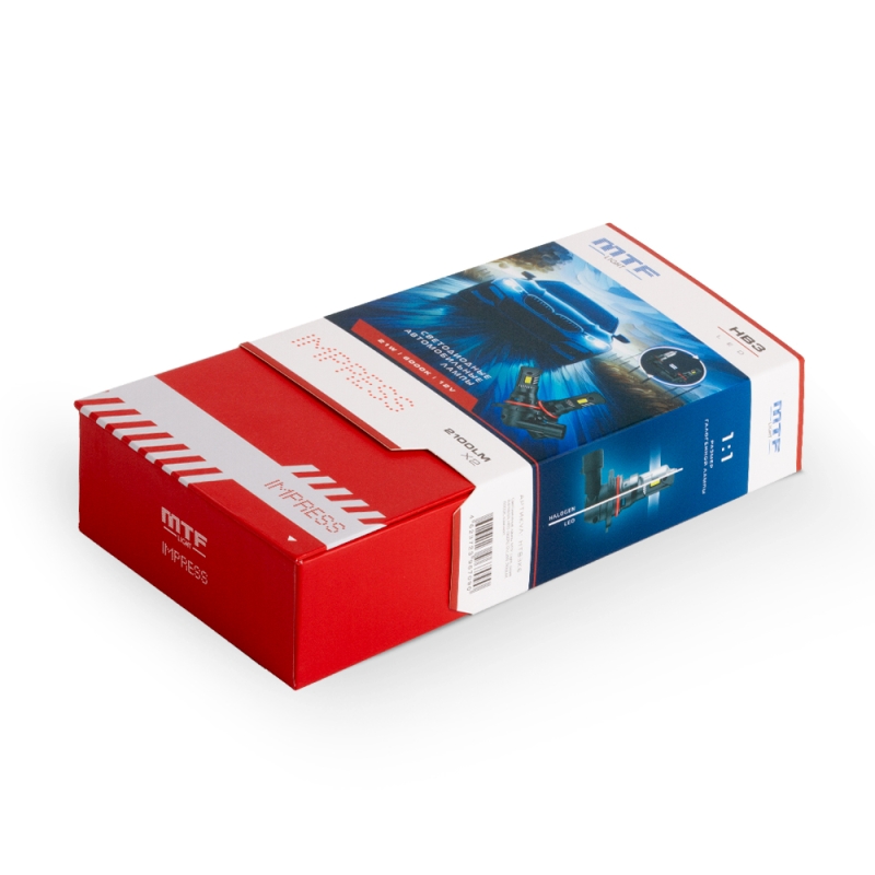 Светодиодные лампы MTF Light IMPRESS, HB3 (9005), 6000K, 2100 лм, 21 Вт, штатный размер, комплект 2 шт. Светодиодные лампы MTF Light IMPRESS, HB3 (9005), 6000K, 2100 лм, 21 Вт, штатный размер, комплект 2 шт.