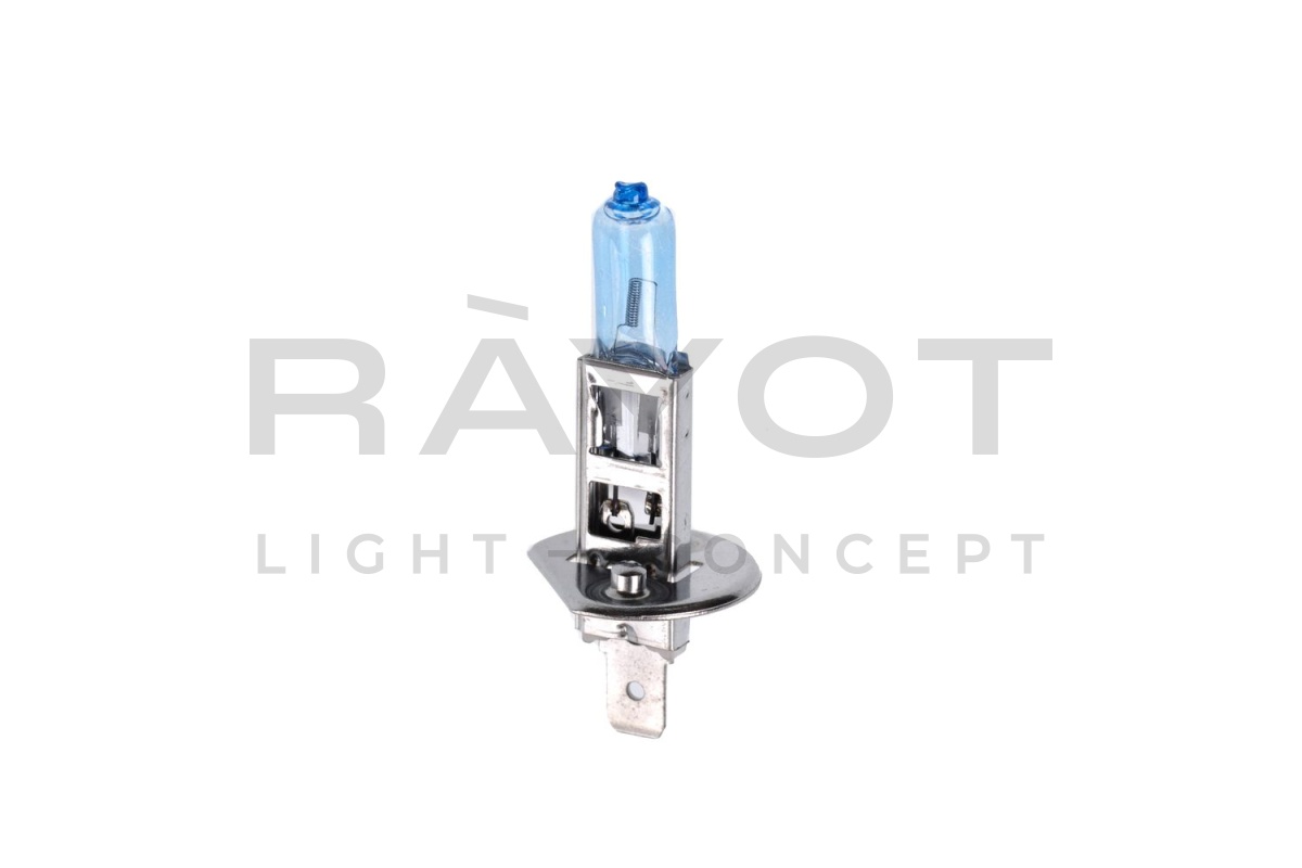 Галогенные лампы Optima Astero H1 +80% White 5000K, 12V, 55W