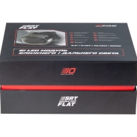 Светодиодная линза Optima Premium Bi-LED Lens SRT Double Chip FLAT (прямоугольные) 3.0"