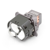 Свет. модули ближ/дал. света MTF LIGHT QUADRIX, 12В, 58/80ВТ, 6000К, 4200LM, 3" скос,  3ая линза,2шт
