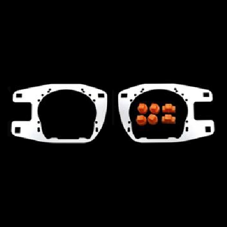 Переходные рамки MTF Light TC-VW-17 — VW Scirocco 2011–2014, ближний свет, HELLA 3R / G5, 2 шт.