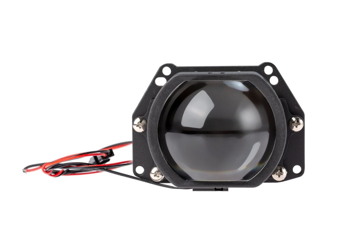 Светодиодная линза Optima Premium Bi-LED Lens SRT Double Chip FLAT (прямоугольные) 3.0"