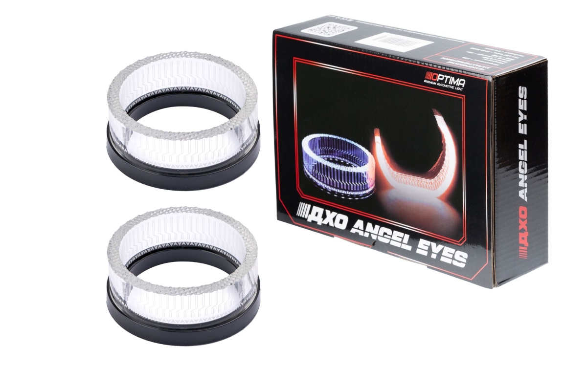 Ангельские глазки на линзу 2,5" белые