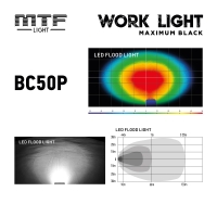 Светодиодный прожектор MTF Light MAXIMUM BLACK — 40W, 12–36V, 4000 lm, квадратный, ECE R10 Светодиодный прожектор MTF Light MAXIMUM BLACK — 40W, 12–36V, 4000 lm, квадратный, ECE R10