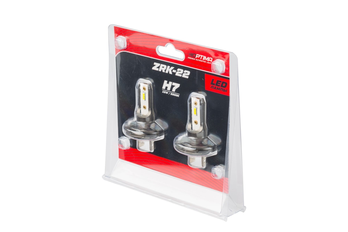 Светодиодная лампа Optima LED ZRK H7 5500K