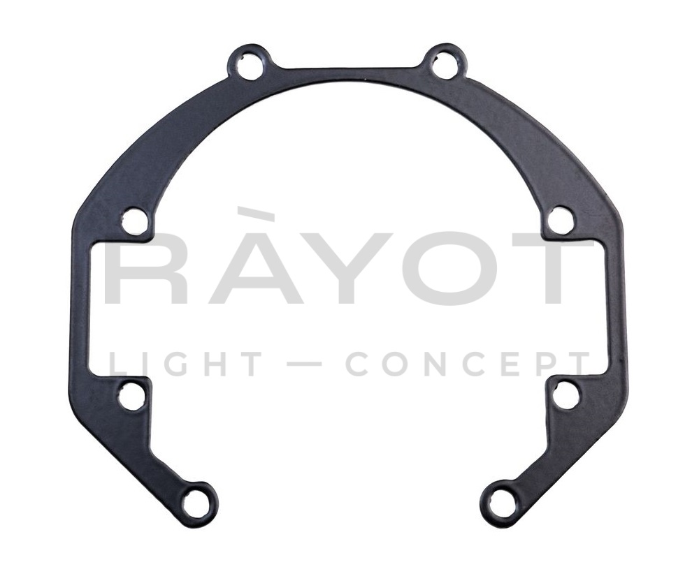 363. Комплект переходных рамок (2шт.) на Renault Captur 2016-2021 для PS 3.0" / 5R/5R-TQ (Hella 3)