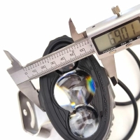 Светодиодные би-линзы Y03-01, универсальные, 12V, 55W/60W, 5500K, ~2500/3500 лм