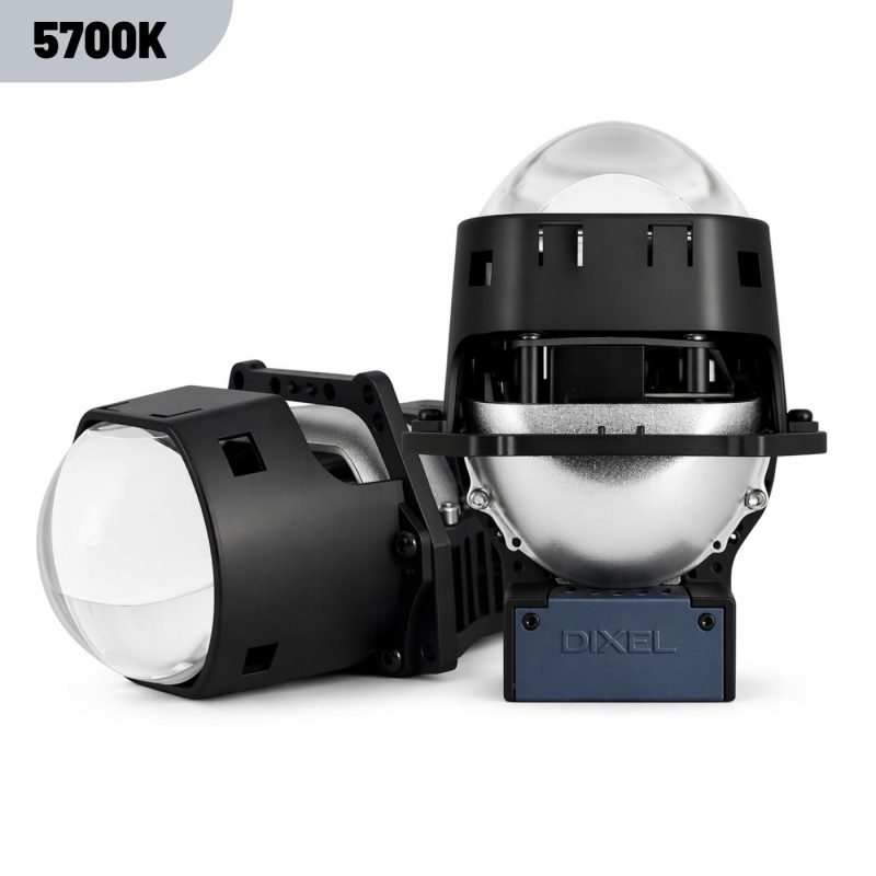 Светодиодные би-модули DIXEL BI-LED DL3392 3" (Прямоугольные) 5700K 12В (2 шт.)