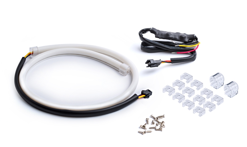 Гибкие ДХО Optima Premium Flex 85см&times;2, 9W, 250Lm, 5100K/2800K, 12V