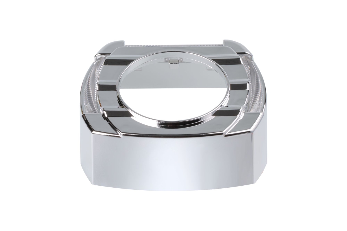 Бленда (маска) Optima GD144 CREE 3.0" для линзы с АГ CREE круглая (хром)