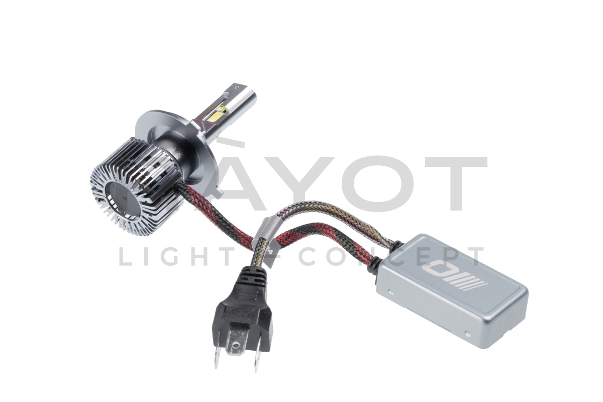 Светодиодные лампы Optima LED АВАНГАРД H4, 70W, 12-24V, 5500K, 6800lm, комплект 2 шт.