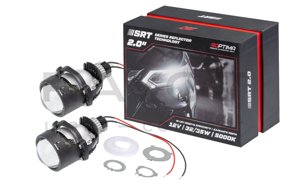 Светодиодные модули Optima Bi-LED, SRT, 2.0"