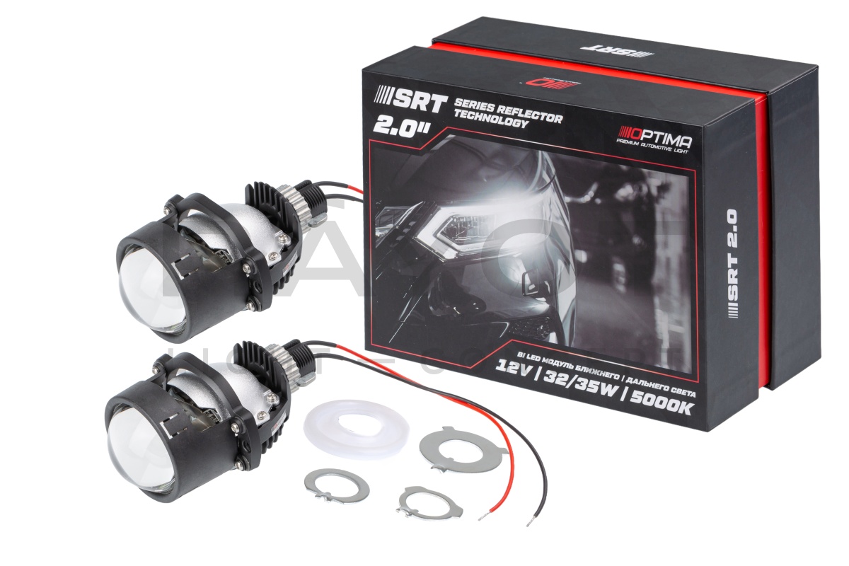 Светодиодные модули Optima Bi-LED, SRT, 2.0"