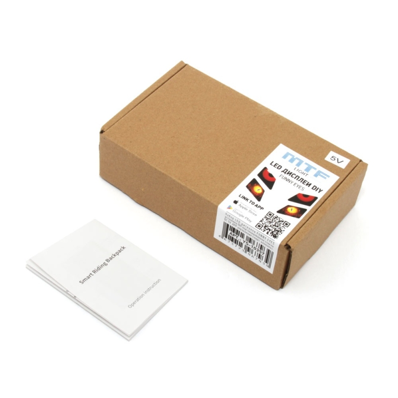 Набор LED-дисплеев FUNNY EYES — DC 5V, установка DIY, управление через приложение, комплект