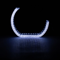 Ангельские глазки на линзу 3,0" белые, форма L