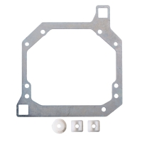 Переходные рамки Mitsubishi Pajero IV (2006-2014) в секцию дальнего света для линз Hella 3R