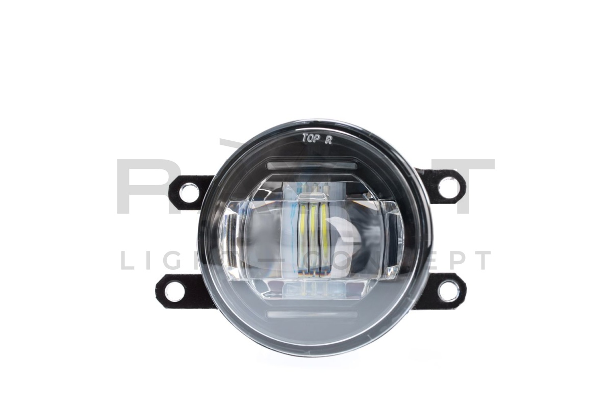 Светодиодная противотуманная фара OPTIMA LED FOG LIGHT 606 Toyota/Lexus 90мм, 7W/0,4W, 5500K, 12V