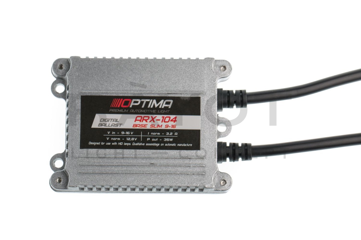 Блок розжига Optima BASE Slim 35w, 9-16v