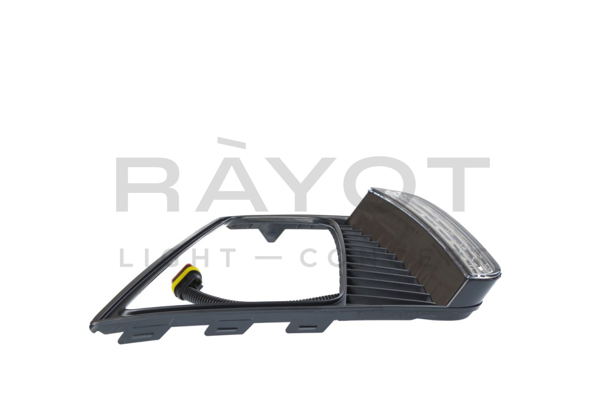 Противотуманная фара Hyundai Creta №725, с LED-ДХО, с проводкой, Комплект 2шт