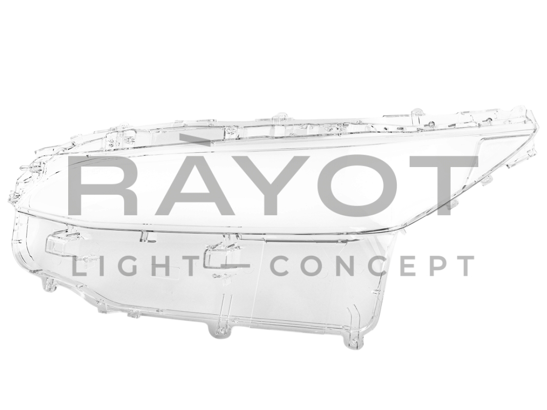 Стекло фары TOYOTA FORTUNER II (2020-2025) Левое (Рестайлинг)