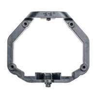 Переходные рамки VW Touareg NF (2010&ndash;2018) AFS для замены Hella 4 на Hella 3R/5R