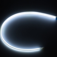 Гибкие ДХО NEON RUNNING 60см&times;2, 200Lm, 5100K/2800K, (Белый+Жёлтый, компл. 2 шт, с поворотником)