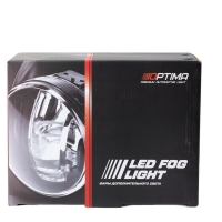 Светодиодная ПТФ Optima Fog Light 1398, 90мм, 9W, 5500K/3200K, 12V Светодиодная ПТФ Optima Fog Light 1398, 90мм, 9W, 5500K/3200K, 12V