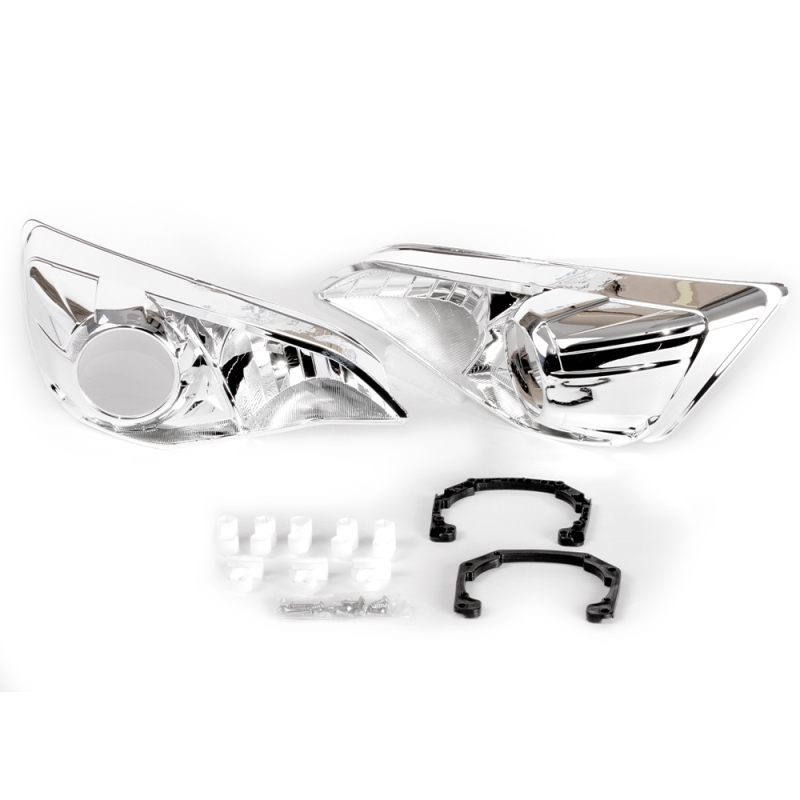 Установочный комплект MTF Light для Bi-LED линз — Ford Focus 2012, белая и жёлтая подсветка, комплект