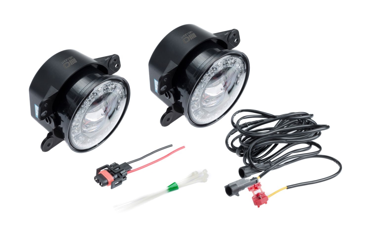 Светодиодная ПТФ Optima Fog Light 675 Jeep/Dodge, 100мм, 6W, 5500K, 12&ndash;24V