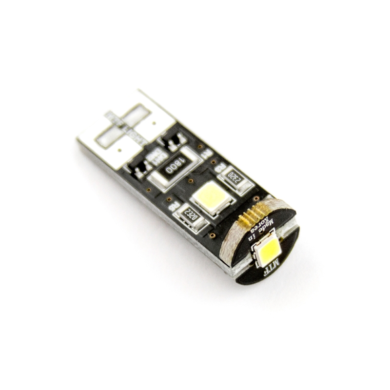 Светодиодная лампа MTF Light CAN‑BUS, W5W/T10, 12V, 3W, 5000K