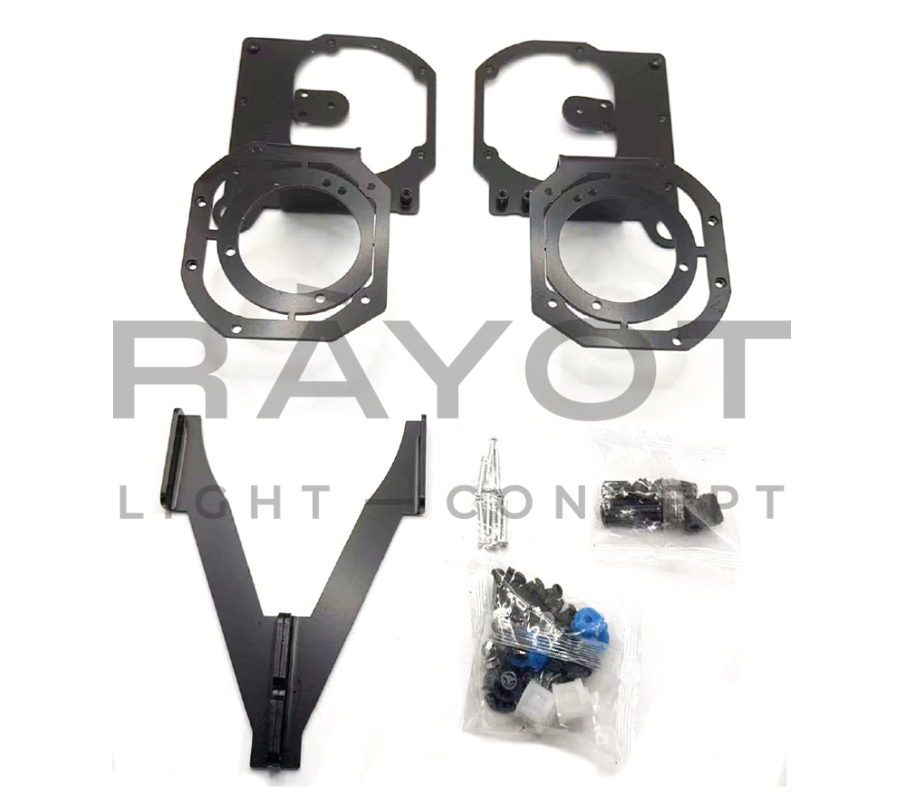 Переходные рамки для NISSAN Qashqai (J10) (2008-2015) под 4 модуля