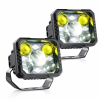 Светодиодные би-линзы Y03-02, универсальные, 12V, 55W/65W, 5500K, ~2600/3600 лм