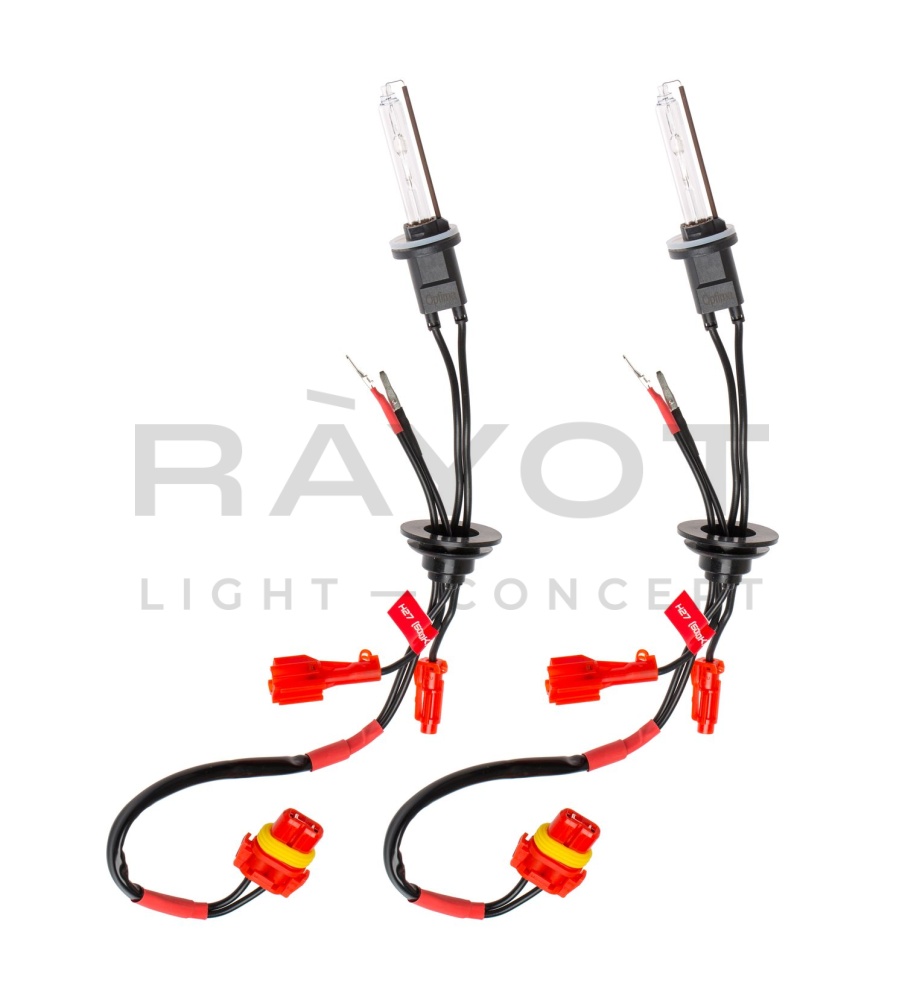Ксеноновая лампа Optima Red Line H27 5000K (1шт.)
