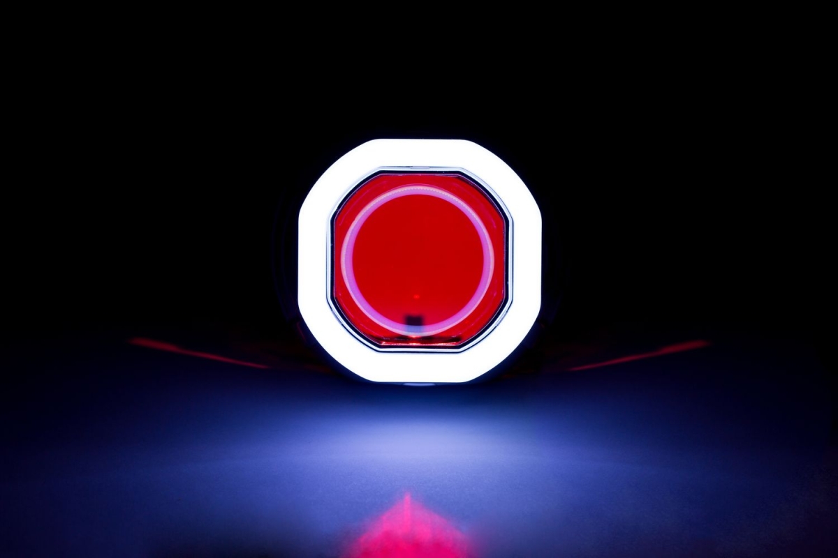 Подсветка линз Подсветка линз "Devil Eye" Red (Красный)