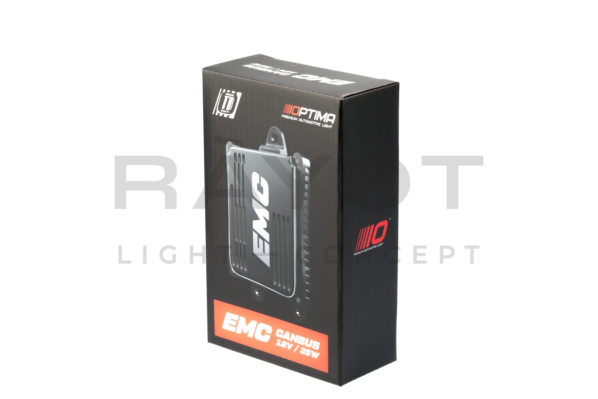Блок розжига Optima Premium EMC 81 с цифровой обманкой, 12V, 35W, под лампу D1S
