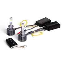 Светодиодные лампы MTF Light DIGITAL LIGHTING, H1, 3000–7000K, 4500 лм, 55 Вт, управление со смартфона и пульта, комплект 2 шт. Светодиодные лампы MTF Light DIGITAL LIGHTING, H1, 3000–7000K, 4500 лм, 55 Вт, управление со смартфона и пульта, комплект 2 шт.