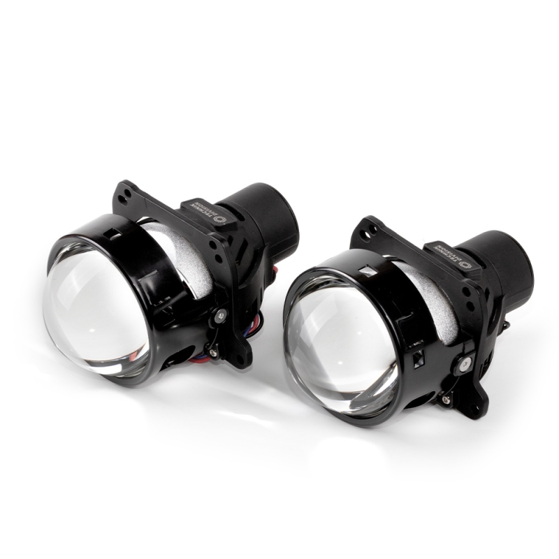 Светодиодные BiLED модули TECHNIK DIVISION серия PRO духчиповые 12В, 60/65Вт, 6000К, 3", к-т.