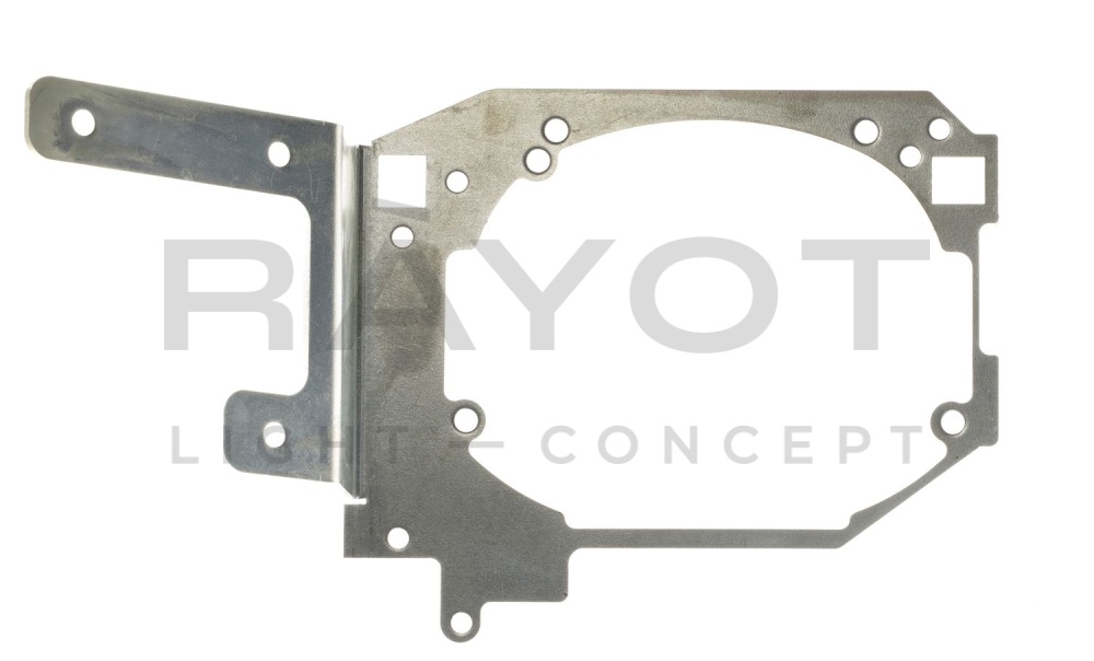 168. Комплект переходных рамок на KIA Optima III для установки Hella 3/3R (Hella 5R)