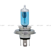 Галогенные лампы MTF Light VANADIUM — 12В, 55Вт, усиленный белый свет, комплект H4 x VANADIUM 5000K