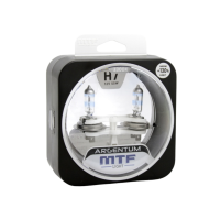 Галогенные лампы MTF Light ARGENTUM +130% 4000K H7