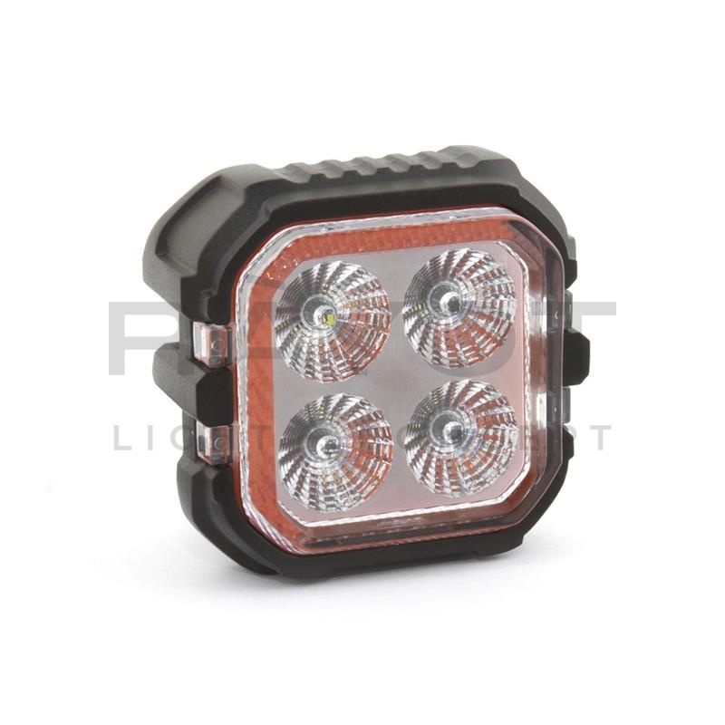 Светодиодный прожектор MTF LIGHT двухрежимный, серия POD LIGHT, 12-24В, 20Вт, 1500лм, 6000К, шт.