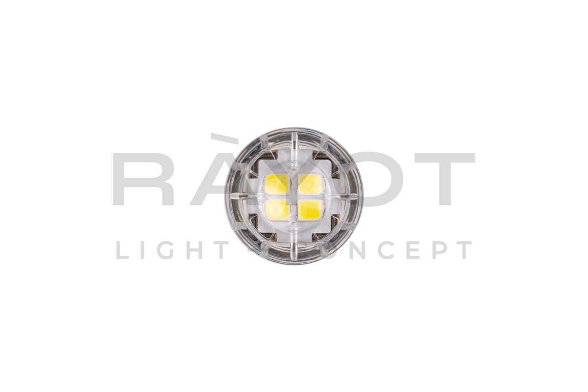 Светодиодные лампы Optima LED ОНИКС P21/5W, WHITE, 5500K, 650Lm, 12V, (BAY15D), комплект 2 шт.