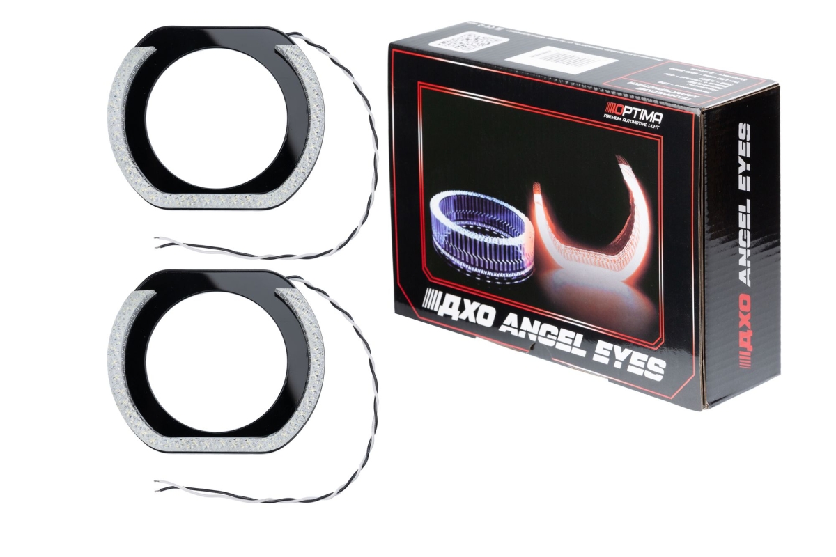 Ангельские глазки на линзу 3,0" белые, форма U